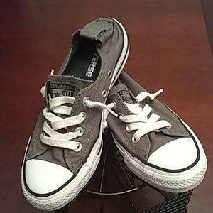Women's size 6 converse boat shoes